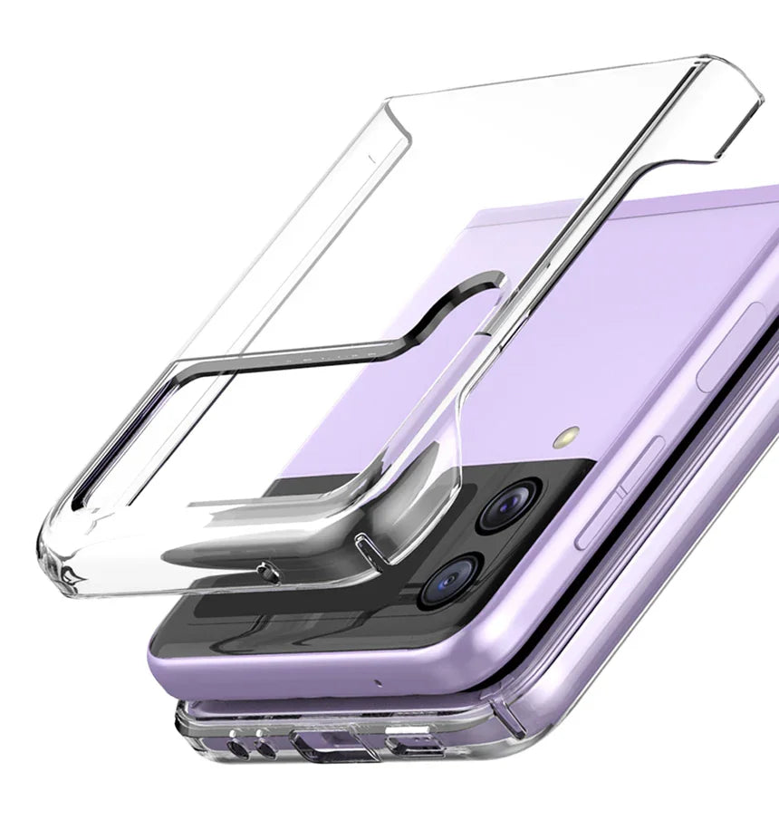 Araree Nukin360 Series Case For Samsung Galaxy Z Flip 3 - Clear - Tashqila Araree Nukin360 Series Case For Samsung Galaxy Z Flip 3 - Clear - Tashqila